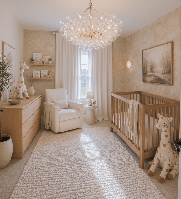 The Haven Ember nursery design